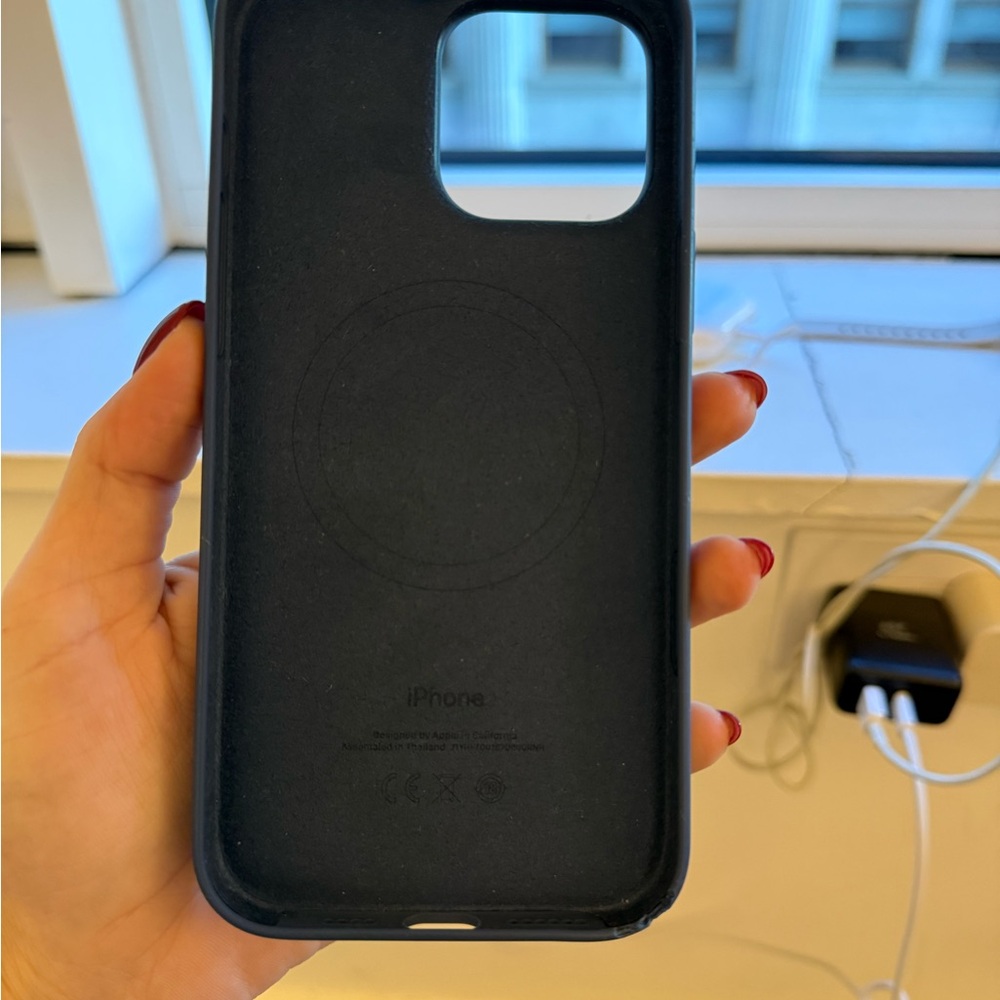 Navy Iphone pro max 16 Case